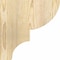Ekena Millwork Ridgewood Rough Sawn Corbel, Douglas Fir, 4"W x 12"D x 12"H COR04X12X12RID00RDF - alternate 4